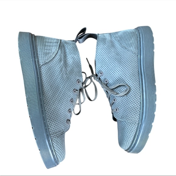 Dr Martens men’s Baynes Perforated lace up Chukka Sneakers gray size 10 main image 7